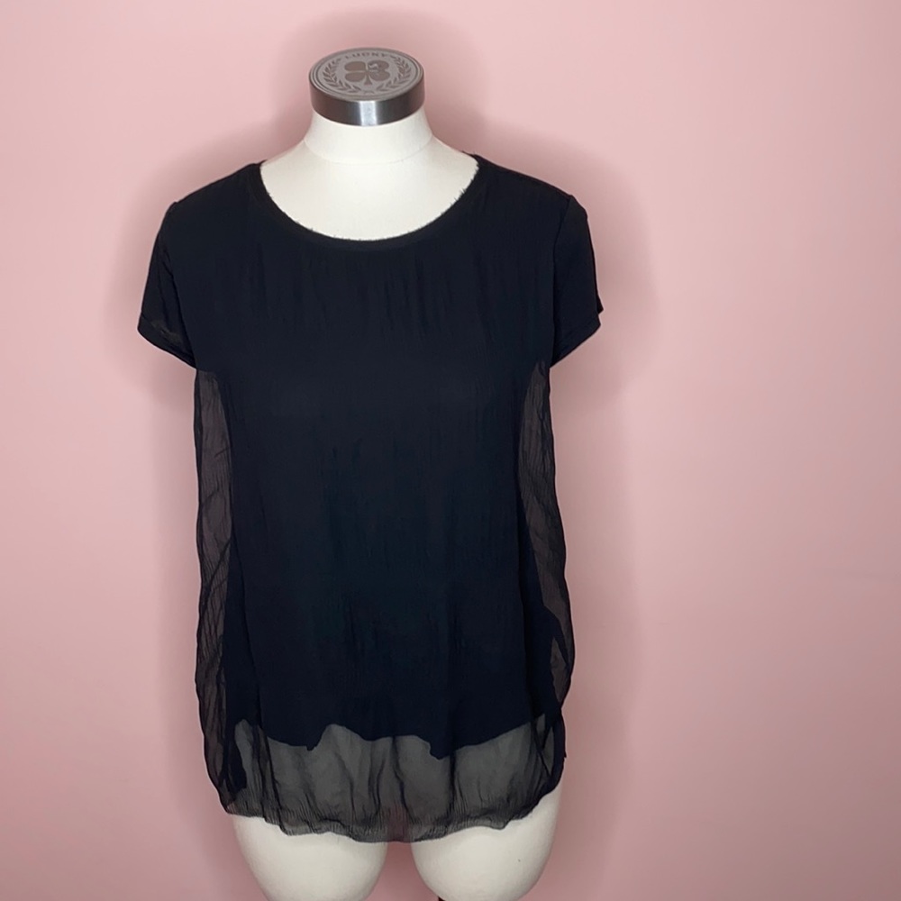 Simply Vera Black Shirt - sz XS